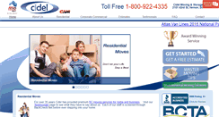 Desktop Screenshot of cidelmoving.com